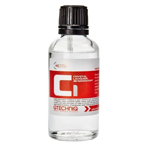 Gtechniq C1 Crystal Lacquer keramische coating – langdurige lak bescherming met diepe glans en krasbestendigheid
