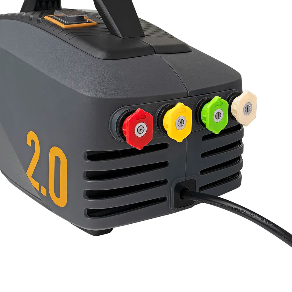 Active 2.0 hogedrukreiniger detail – compacte en krachtige bouw
