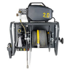 ACTIVE wall mount hose reel gemonteerd aan muur – universele compatibiliteit hogedrukreiniger