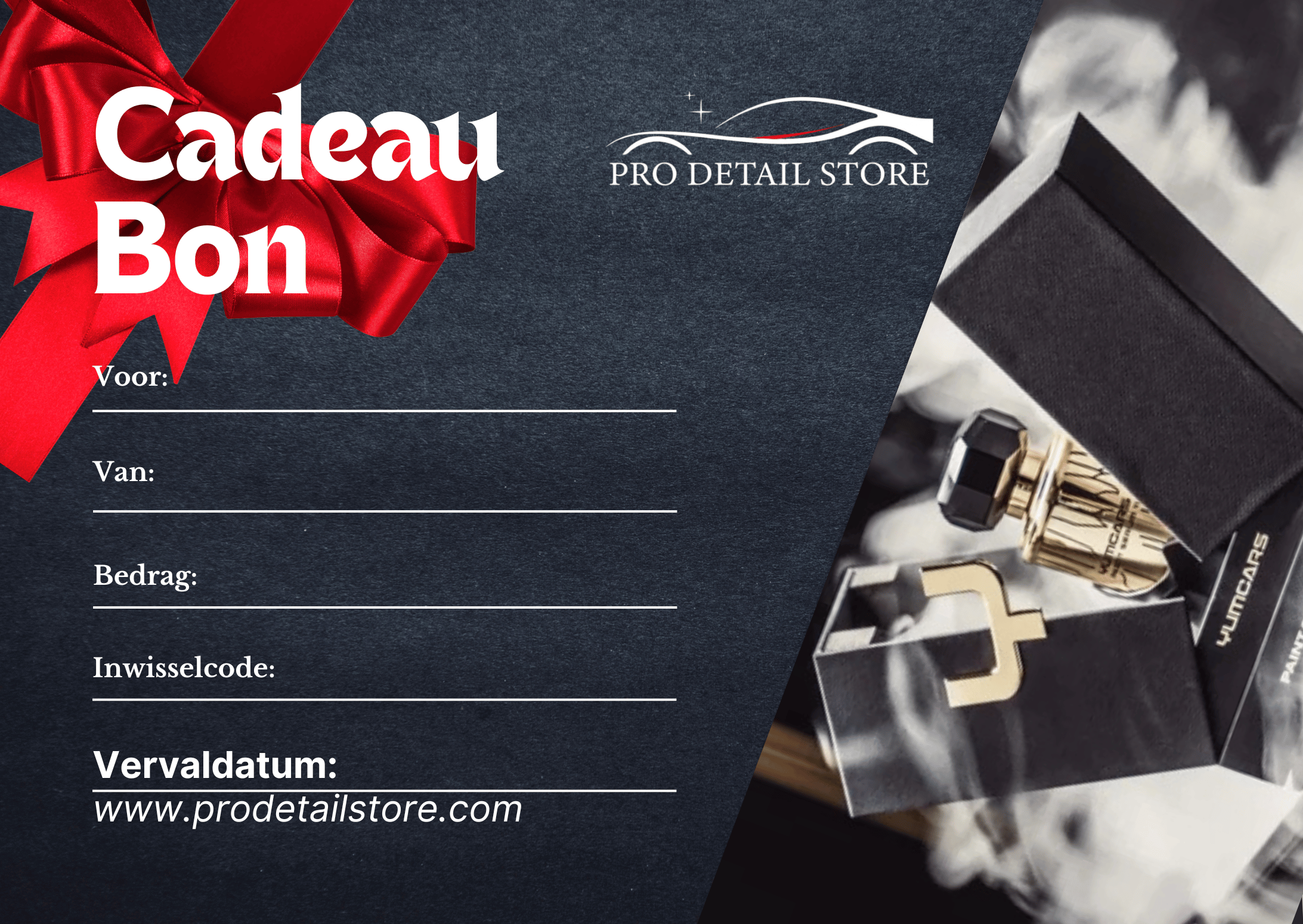 ProDetailStore Cadeaubonnen – Perfect voor Feestdagen, Verjaardagen & Relatiegeschenken