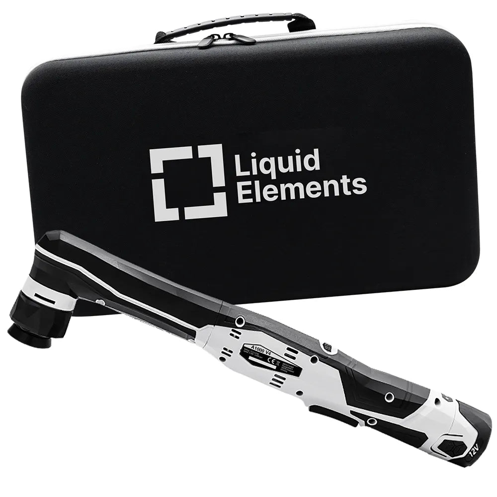Liquid Elements A1000 V4 Mini accu polijstmachine SET – complete set voor snoerloos detail polijstwerk
