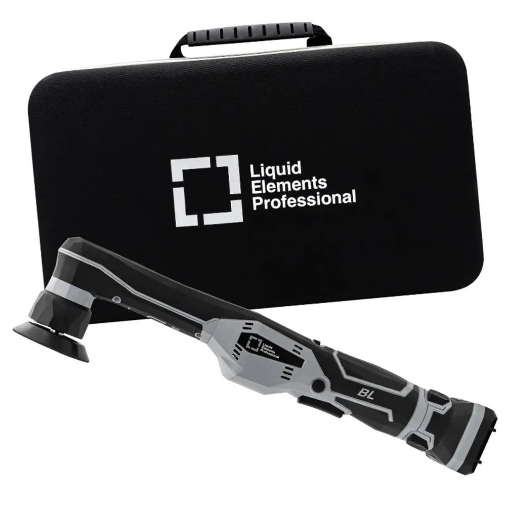 Liquid Elements A2000 PRO Mini accu polijstmachine SET – complete set voor snoerloos detail polijstwerk
