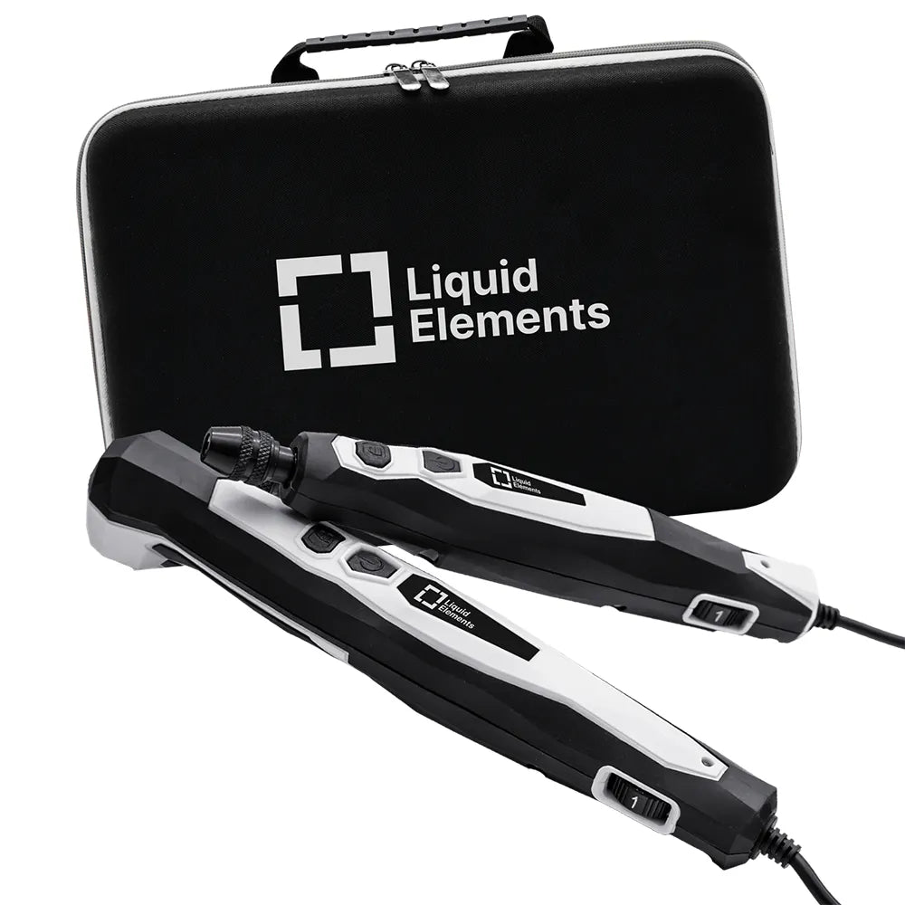 Liquid Elements A800 Mini accu polijstmachine – compact en licht voor detail polijstwerk
