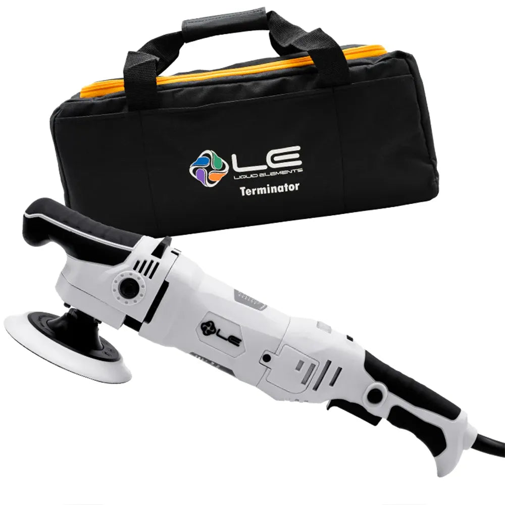 Liquid Elements Terminator V2 roterende polijstmachine 125mm 1200W – krachtige roterende machine voor zware lakcorrectie
