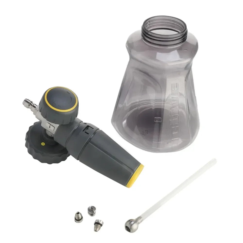 Active Premium Snow Foam Cannon detail – verstelbare schuimdikte en sproeihoek
