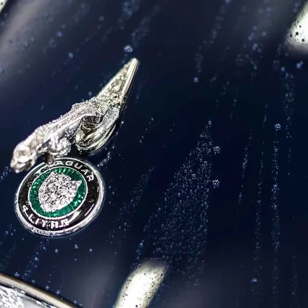 Soft99 Fusso Coat Dark resultaat – diepe glans en waterafstoting op zwarte lak
