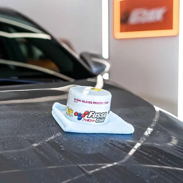 Soft99 Fusso Coat 12 maanden bescherming – langdurige wax voor lichte auto
