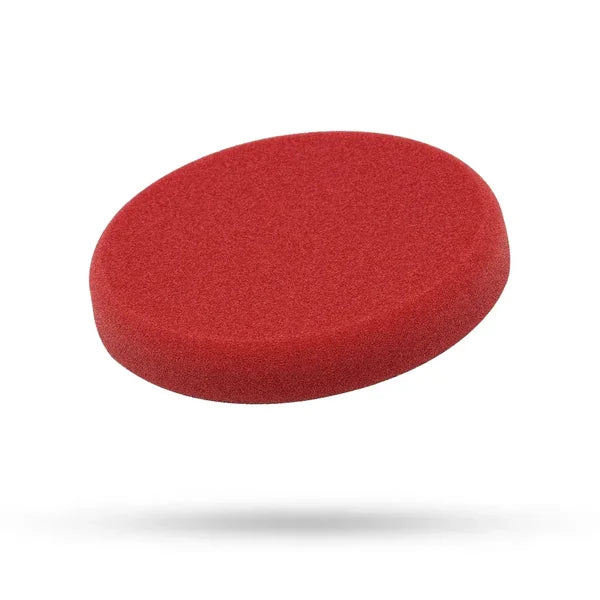 Liquid Elements Pad Man V2 – Hard Polijstpad 125mm (Rood)