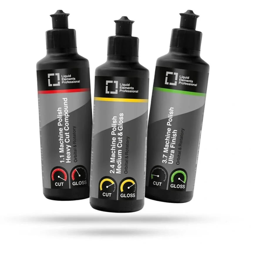 Liquid Elements 2.4 Machine Polish Medium Cut & Gloss – 250 ml