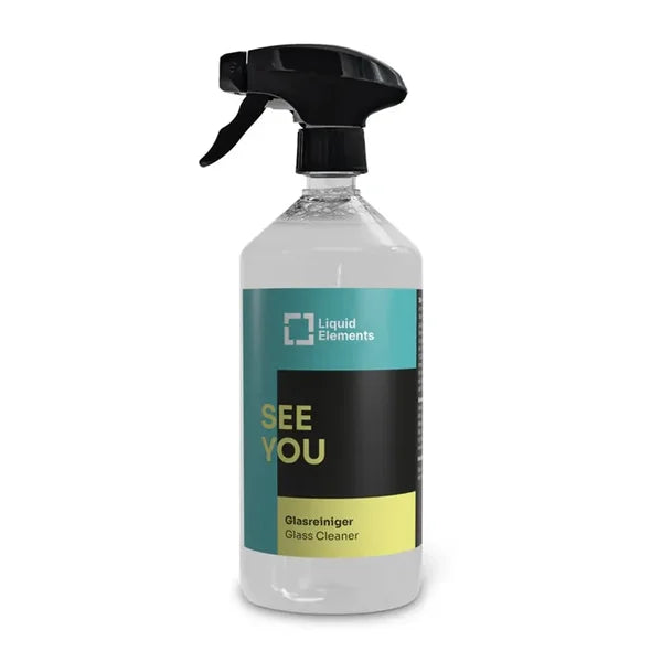 Liquid Elements See You glasreiniger 1000ml – verwijdert vuil, vet en vingerafdrukken van autoruiten zonder strepen
