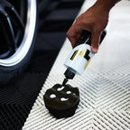 YumCars Dress V2 resultaat op band – diepzwarte en beschermde band na behandeling
