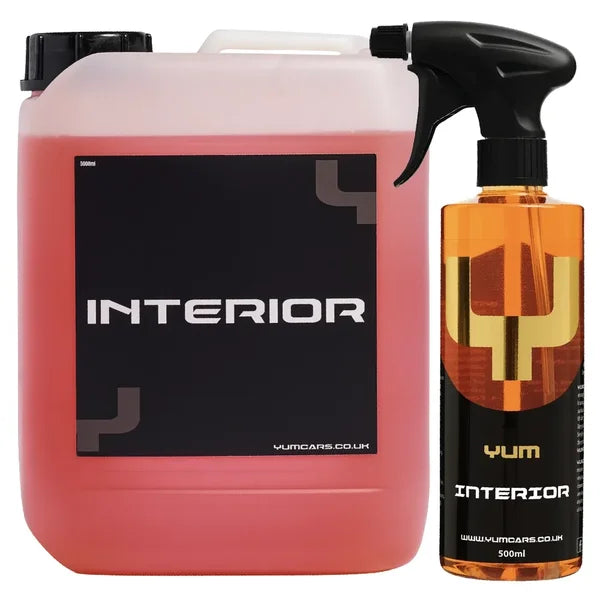 YumCars Interior 4-in-1 auto-interieurreinigerset - veilig op leer, kunststof en alcantara